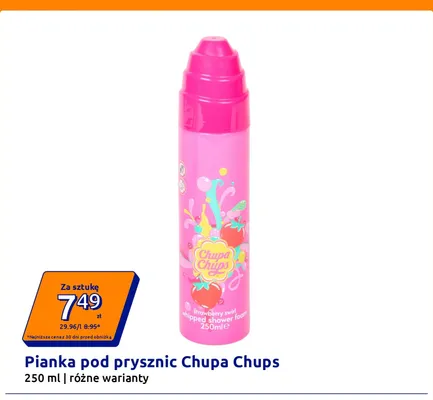 Pianka pod prysznic Chupa Chups promocja w Action