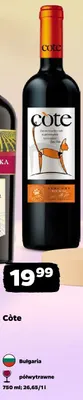 Wino czerwone półwytrawne TBILISURI promocja w Netto