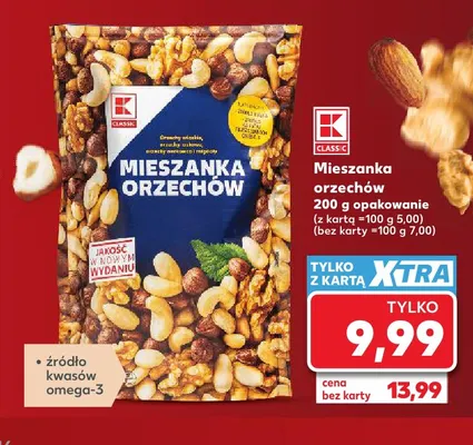 Mieszanka orzechów K-Classic promocja w Kaufland