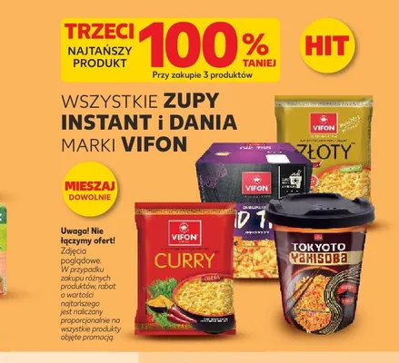 Danie instant Yakisoba Tokyoto promocja w Kaufland