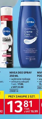 Dezodorant spray Nivea promocja w Selgros