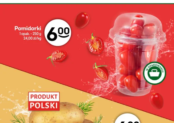 Pomidorki promocja w Żabka