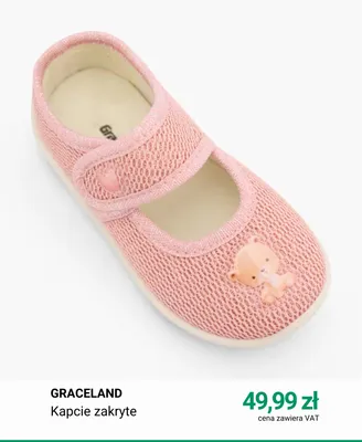 Kapcie zakryte Graceland promocja w BACK TO SCHOOL