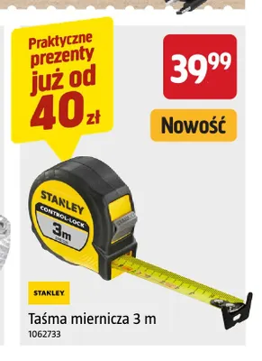Taśma miernicza 3 m Stanley promocja w Jula
