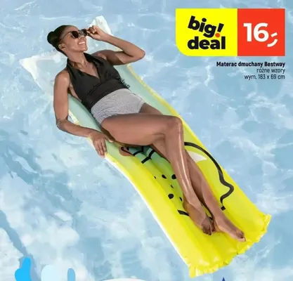 Materac dmuchany Bestway promocja w Dealz