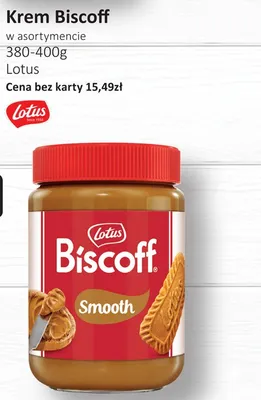 Krem Biscoff w asortymencie promocja w Market Point