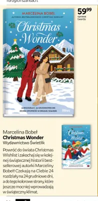 Książka Christmas Wonder Marcelina Bobeł promocja w Empik