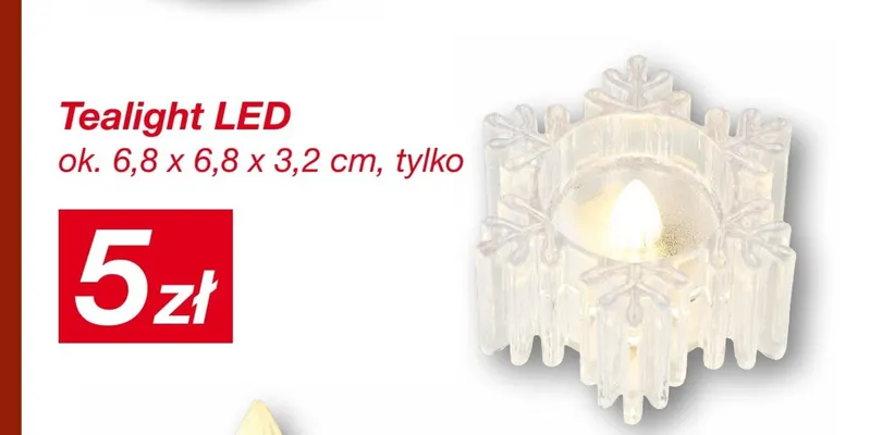 Tealight LED promocja w KiK