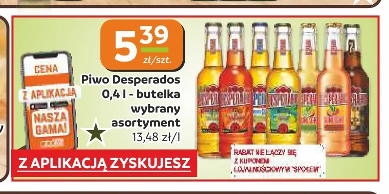 Piwo Desperados promocja w Społem Częstochowa