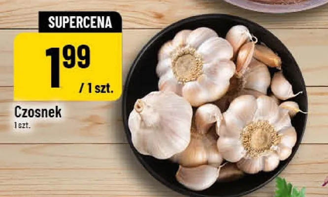 Czosnek promocja w POLOmarket