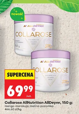 Collarose AllNutrition AllDeynn malina-poziomka promocja w Biedronka