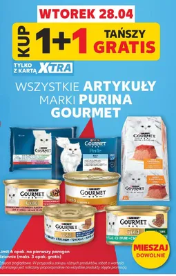 Karma dla kotów różne rodzaje promocja w Kaufland