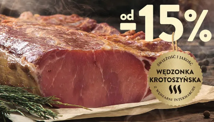 Wędzonka krotoszyńska promocja w Intermarche