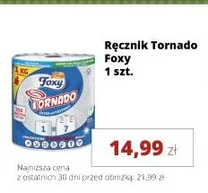 Ręcznik papierowy Tornado Foxy promocja w Torimpex Toruńska Sieć Sklepów Spożywczych
