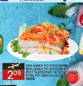 Ryba po grecku Seko promocja w Wafelek