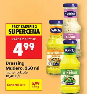 Dressing Madero promocja w Biedronka