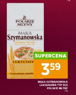 Mąka Szymanowska luksusowa typ 550 promocja w Stokrotka