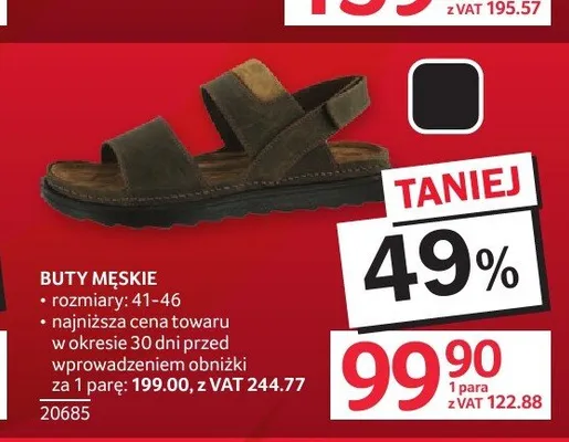 Buty męskie promocja w Selgros