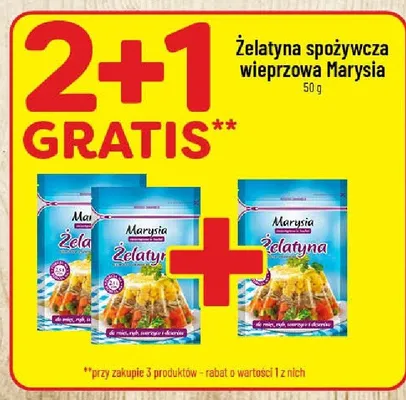 Żelatyna spożywcza wieprzowa promocja w POLOmarket