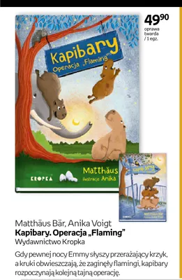 Książka Kapibary. Operacja „Flaming” Matthäus Bär Anika Voigt promocja w Empik