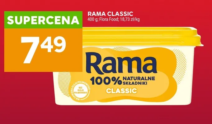 Rama Classic promocja w Stokrotka