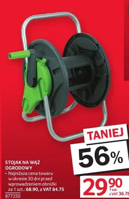 Stojak na wąż ogrodowy promocja w Selgros