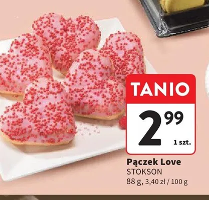 Pączek Love STOKSON promocja w Intermarche