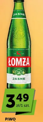 Piwo Łomża Jasne promocja w Groszek