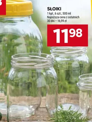 Słoiki 6-pak 500ml promocja w Stokrotka