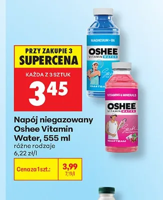 Napój niegazowany Oshee Vitamin Water Vitamins & Minerals promocja w Biedronka