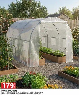 Tunel foliowy promocja w Merkury Market
