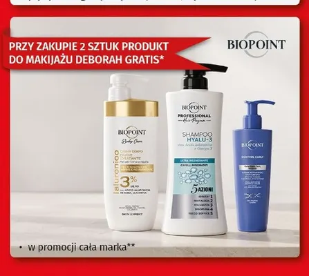 Kosmetyki Biopoint promocja w Drogeria Kosmyk