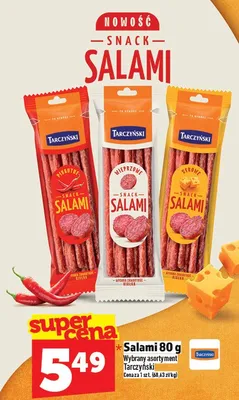 Salami 80 g promocja w TOPAZ