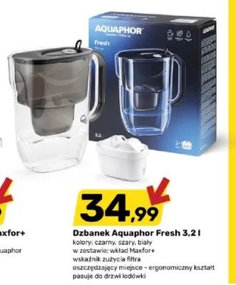 Dzbanek filtrujący Aquaphor Fresh 3,2 l promocja w Bricomarche