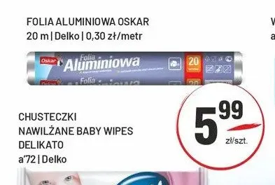 Folia aluminiowa Oskar promocja w Sedal