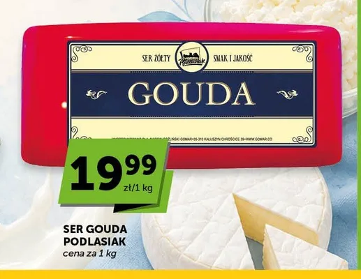 Ser Gouda Podlasiak promocja w Groszek
