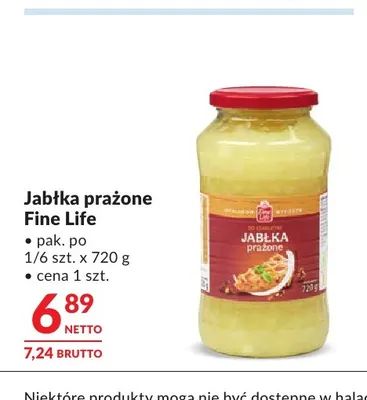 Jabłka prażone Fine Life promocja w Makro