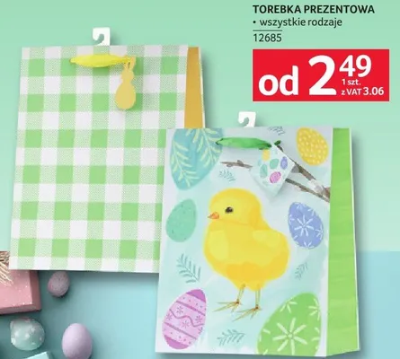 Torebka prezentowa wszystkie rodzaje promocja w Selgros