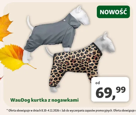WauDog kurtka z nogawkami promocja w MAXI ZOO
