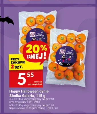 Żelki Happy Halloween dynie Słodka Galeria promocja w Twój Market