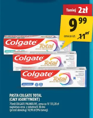 Pasta Colgate Total Original promocja w Arhelan