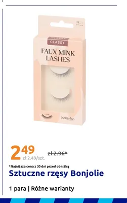 Sztuczne rzęsy Bonjolie promocja w Action