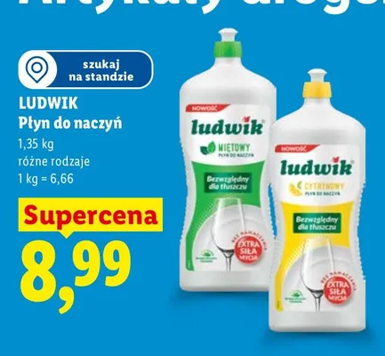 Płyn do naczyń promocja w Lidl
