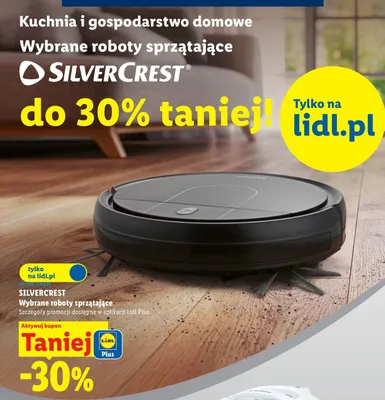 Robot sprzątający Silvercrest promocja w Lidl