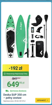 Deska SUP Slogen 350 cm – pełny zestaw promocja w ERLI