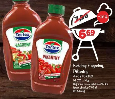 Ketchup Pikantny Tortex promocja w Arhelan