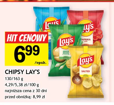 Chipsy Lay's Green Onion promocja w Gram Market