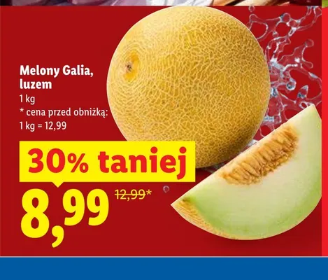 Melony Galia luzem promocja w Lidl
