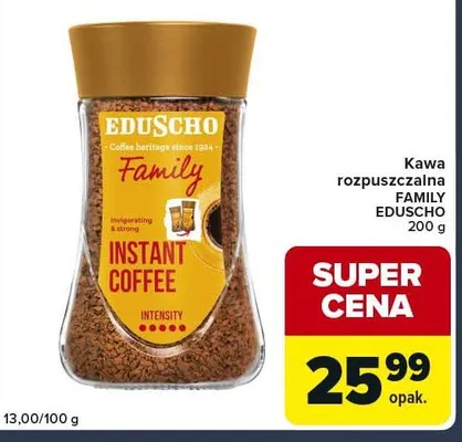 Kawa rozpuszczalna Eduscho Family promocja w Globi