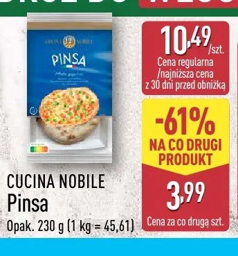 Pinsa Cucina Nobile promocja w Aldi